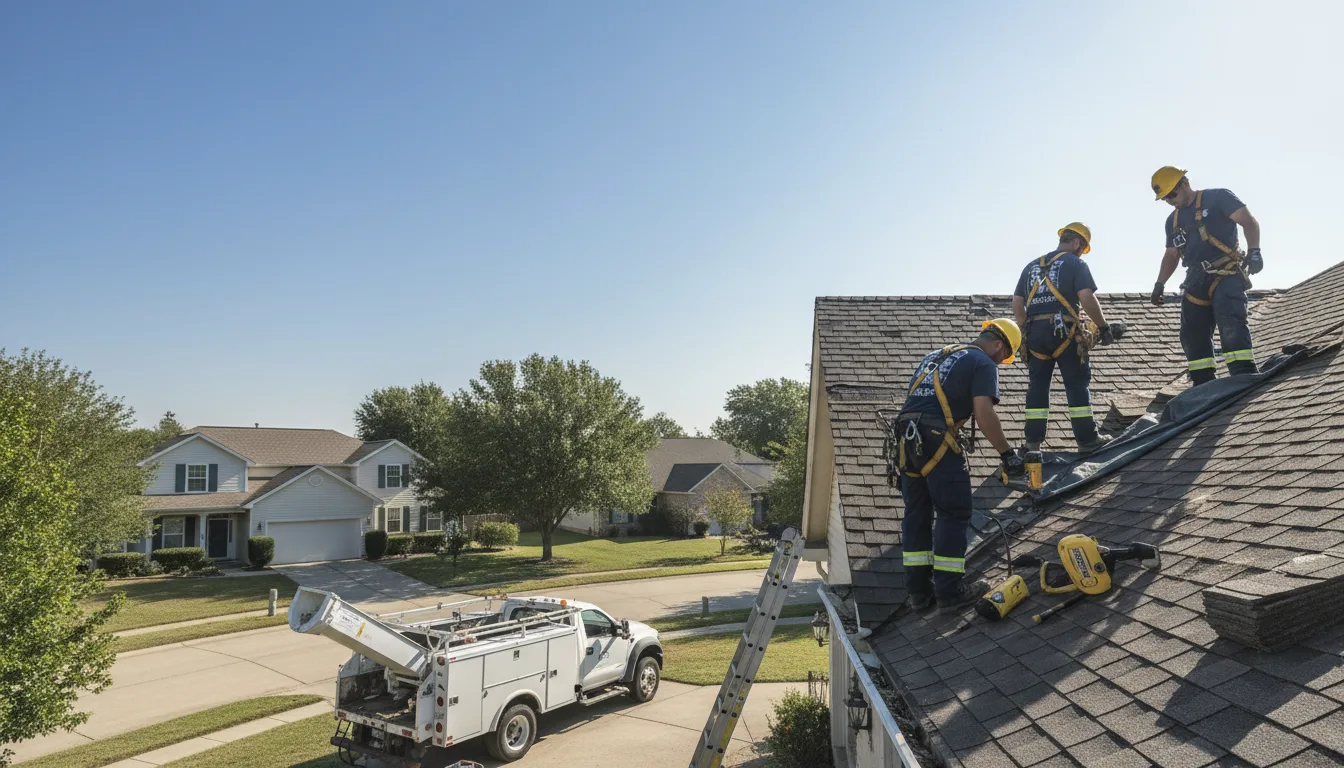 Hail Damage Roof Repair in Livonia, MO